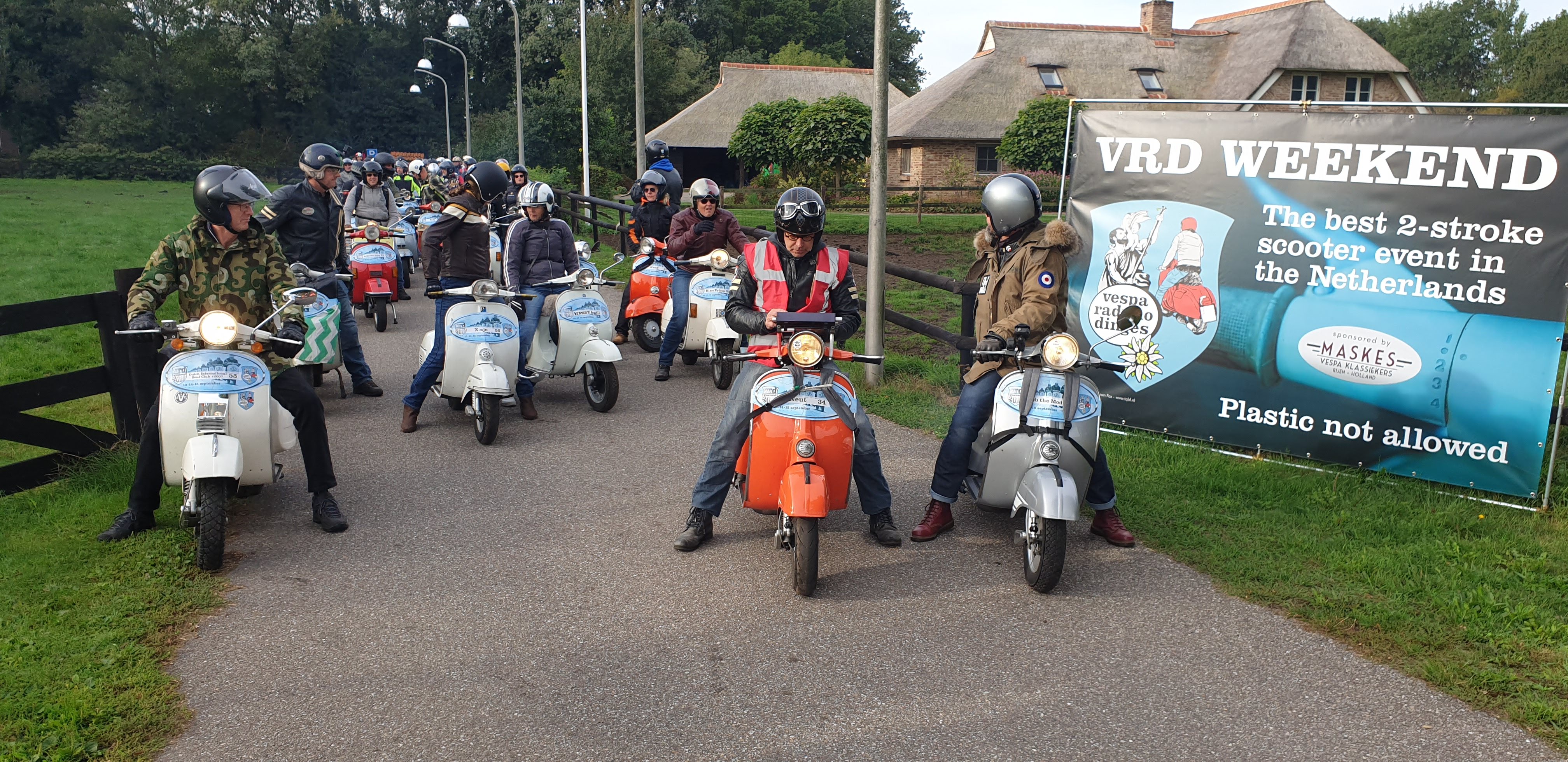 13-15 september 2019: Vespa Raduno Dinges weekend